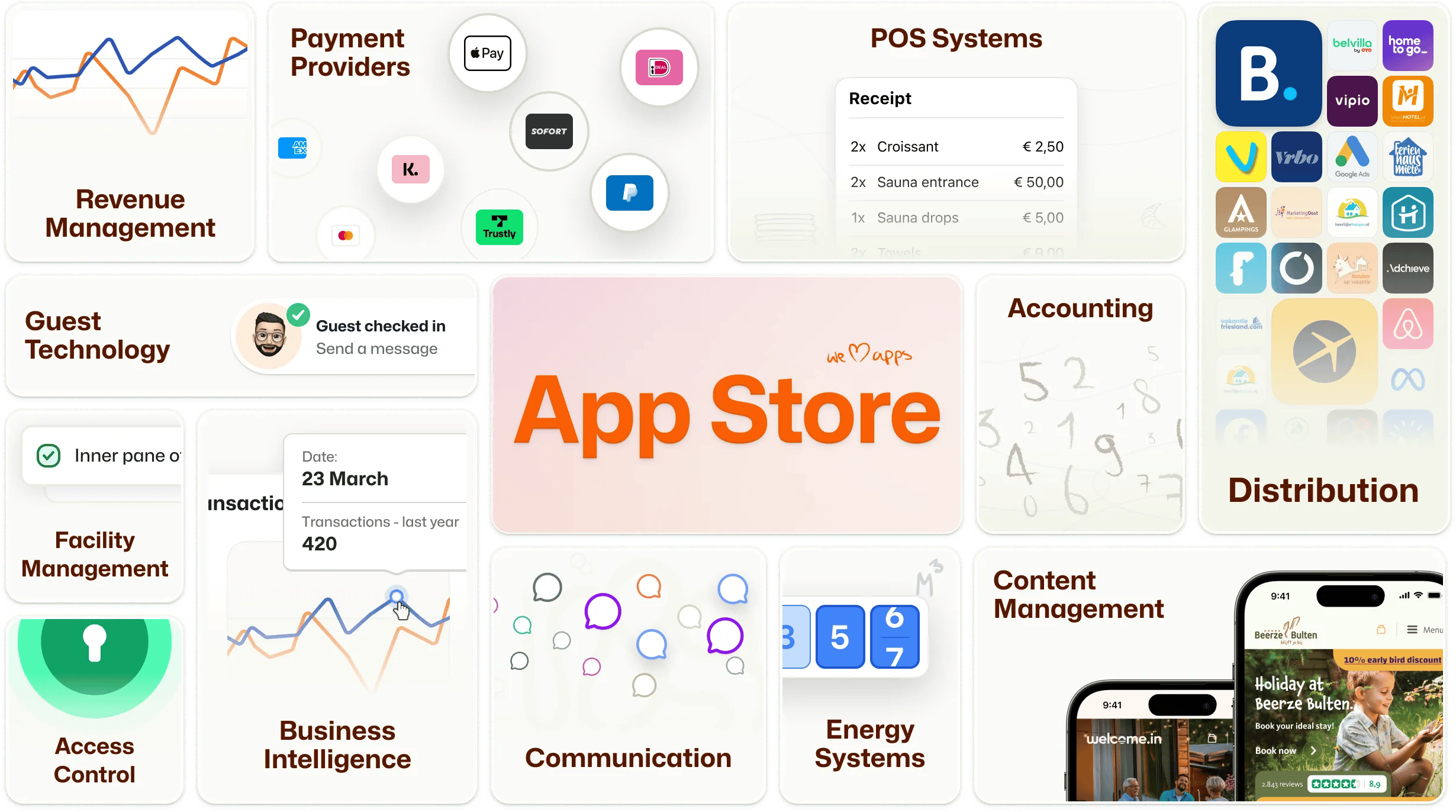 BEX app store overview