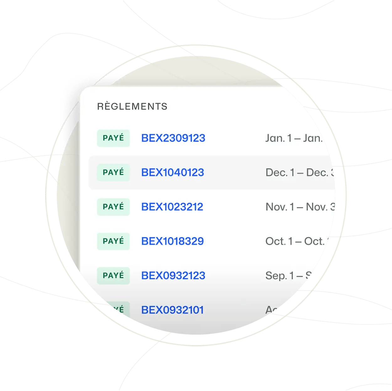 BEX PMS Gestion des propriétaires Règlements